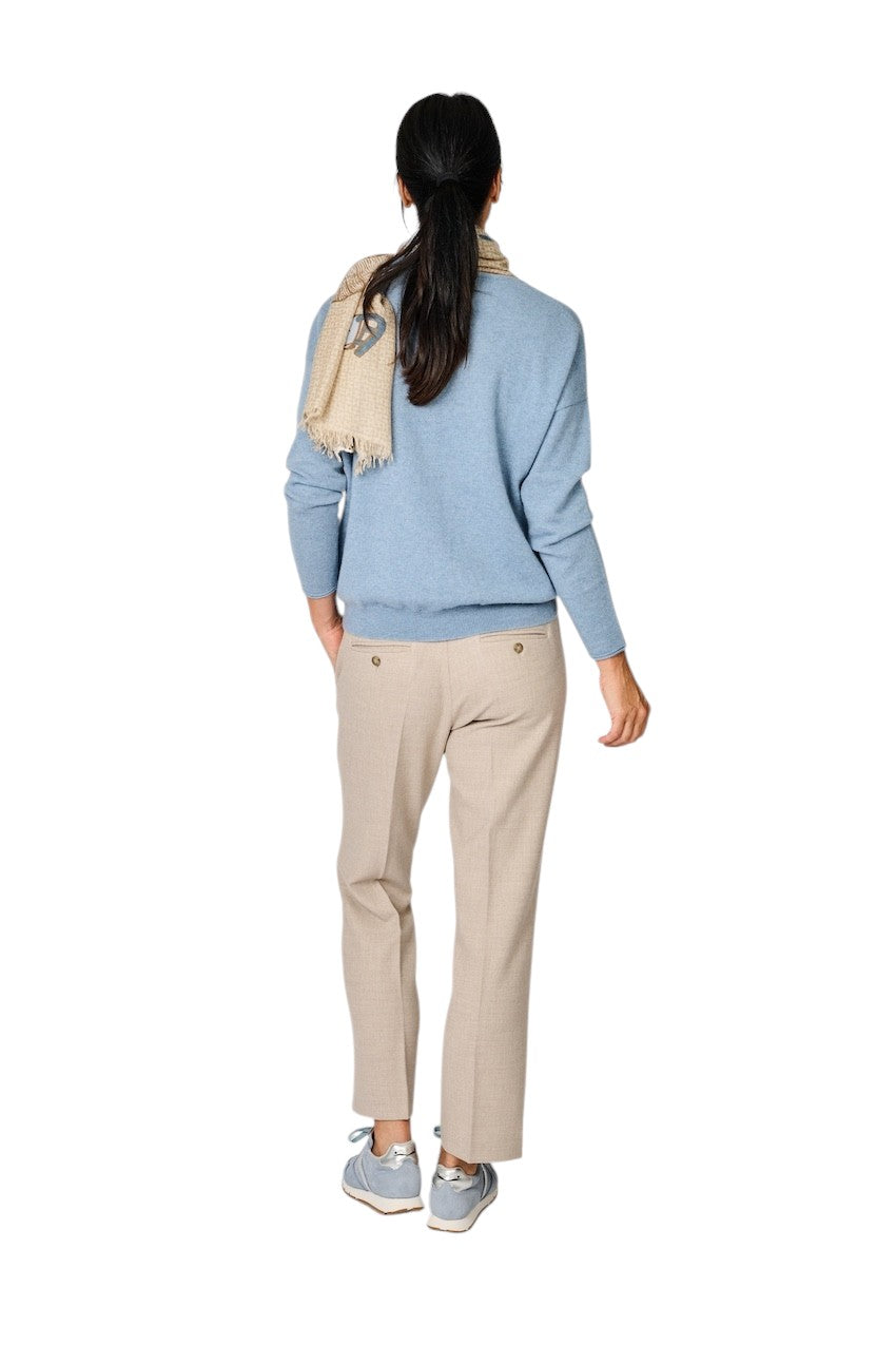 Seductive pantalon femme taupe Mary