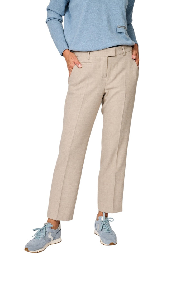 Seductive pantalon femme taupe Mary