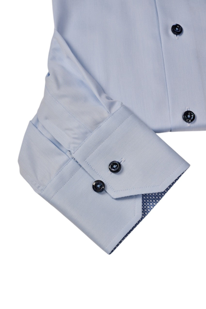 Stenstroms Men hemd lange mouwen heren licht blauw Slimline 7847710699 100