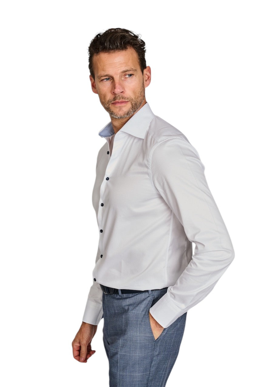 Stenstroms Men hemd lange mouwen heren wit 7847710699 000