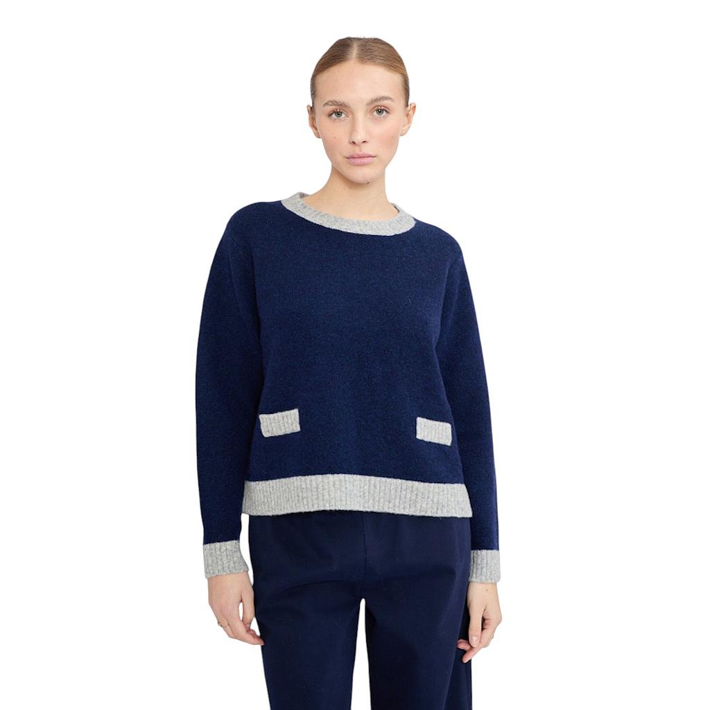 jeff-pull-trui-ronde-hals-dames-marine-gigi