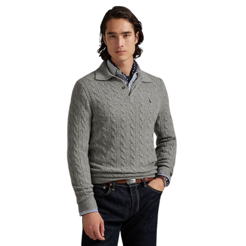 polo-ralph-lauren-herre-trøje-grå-710974165002