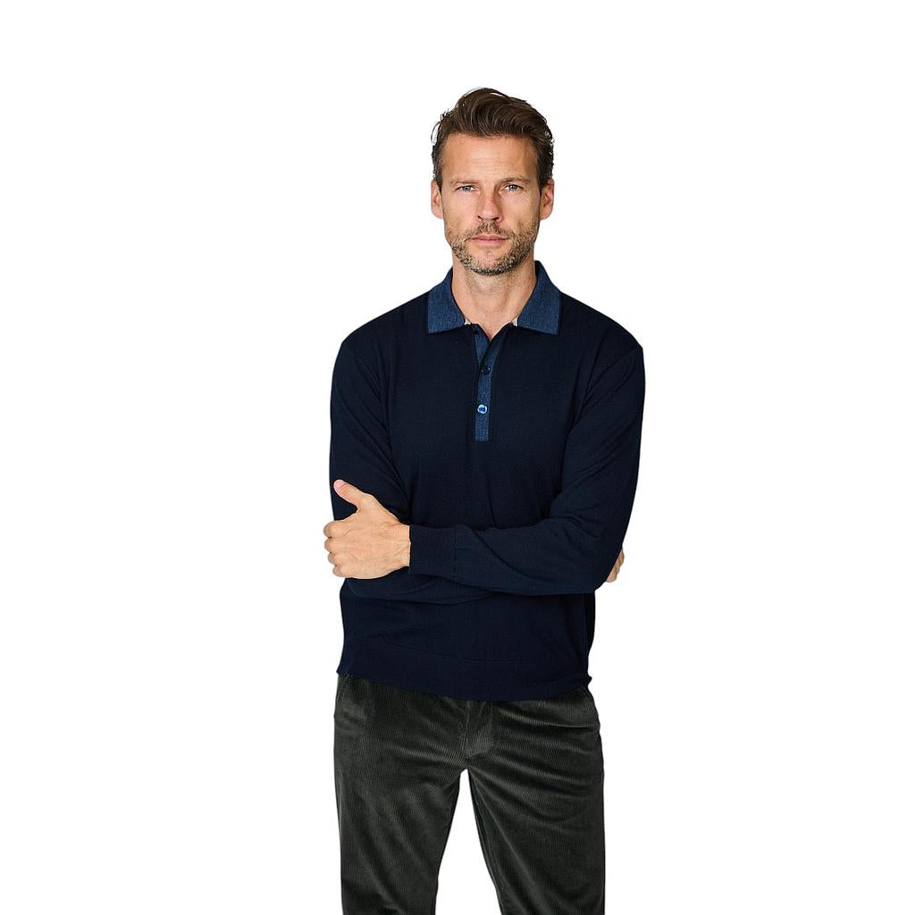 polo-paul-shark-à-manches-longues-pour-homme-bleu-marine-16311109-050